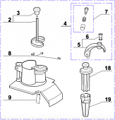Крышка Gourmet в сборе Robot Coupe 39711 в компании ШефСтор